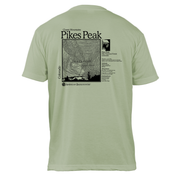 Pikes Peak Classic Mountain Basic Crew T-Shirt