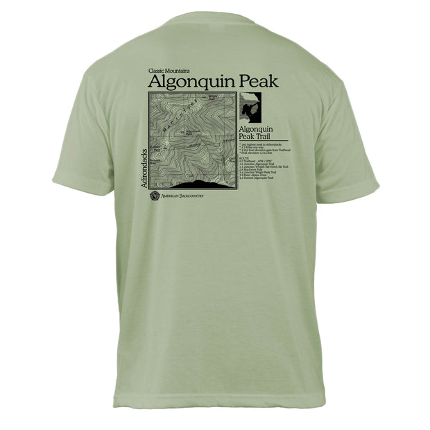 Algonquin Peak Classic Mountain Basic Crew T-Shirt