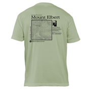 Mount Elbert Classic Mountain Basic Crew T-Shirt