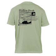 Hallett Peak Classic Mountain Basic Crew T-Shirt