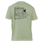 Granite Peak Classic Mountain Basic Crew T-Shirt