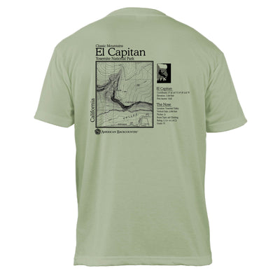 El Capitan Classic Mountain Basic Crew T-Shirt