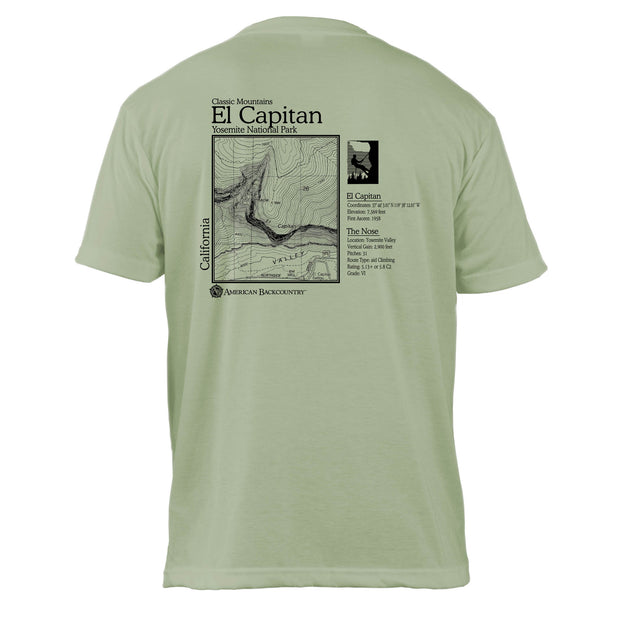 El Capitan Classic Mountain Basic Crew T-Shirt