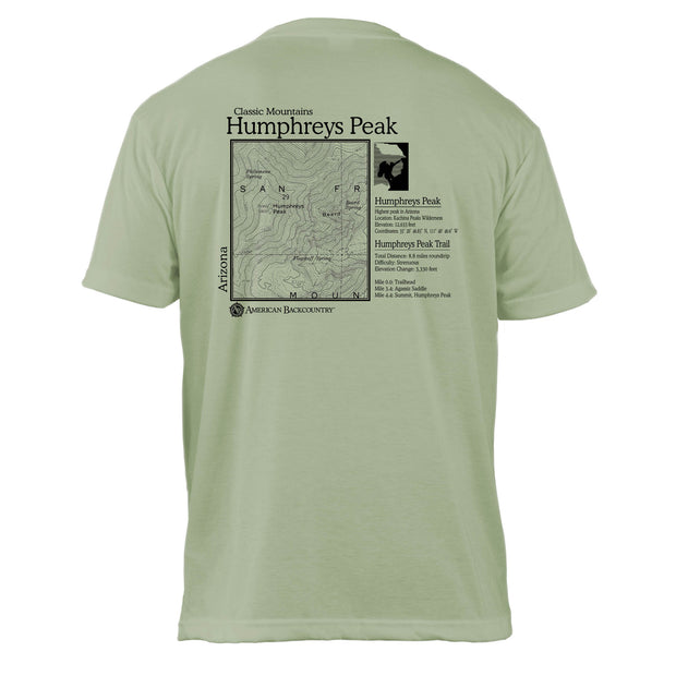 Humpreys Peak Classic Mountain Basic Crew T-Shirt