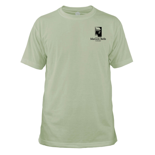 Maroon Bells Classic Mountain Basic Crew T-Shirt