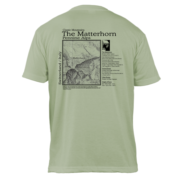 Matterhorn Classic Mountain Basic Crew T-Shirt