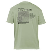 Jay Peak Classic Mountain Basic Crew T-Shirt