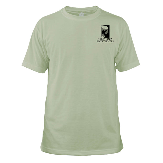 California Fourteeners Diamond Topo  Basic Crew T-Shirt