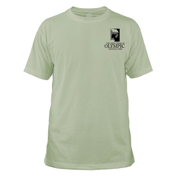 Olympic National Park Diamond Topo Basic Crew T-Shirt