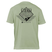 Utah Diamond Topo Basic Crew T-Shirt