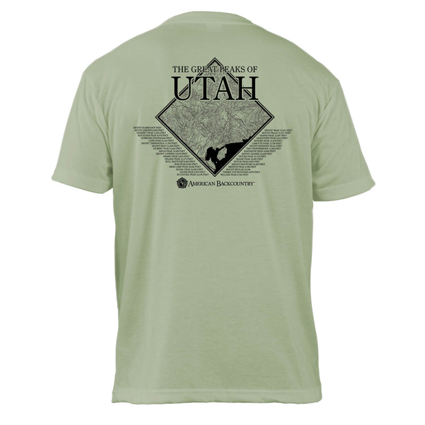 Utah Diamond Topo Basic Crew T-Shirt