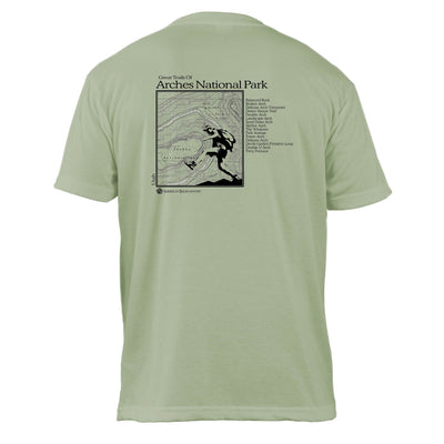 Arches National Park Great Trails Basic Crew T-Shirt