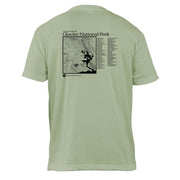 Glacier National Park Great Trails Basic Crew T-Shirt