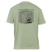 Olympic National Park Great Trails Basic Crew T-Shirt