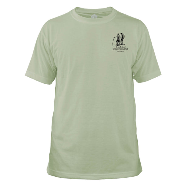 Olympic National Park Great Trails Basic Crew T-Shirt