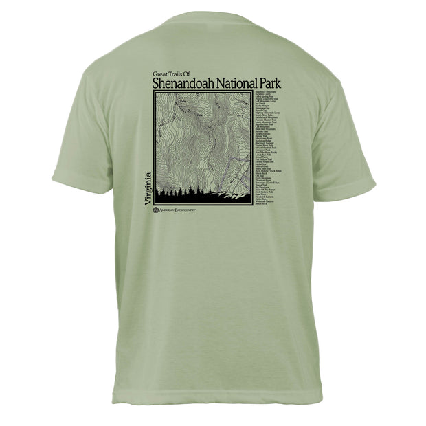 Shenandoah National Park Great Trails Basic Crew T-Shirt