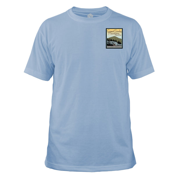 Smoky Mountain National Park Vintage Destinations Basic Crew T-Shirt