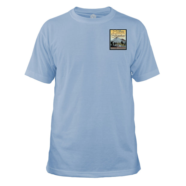 Mount Shasta Vintage Destinations Basic Crew T-Shirt