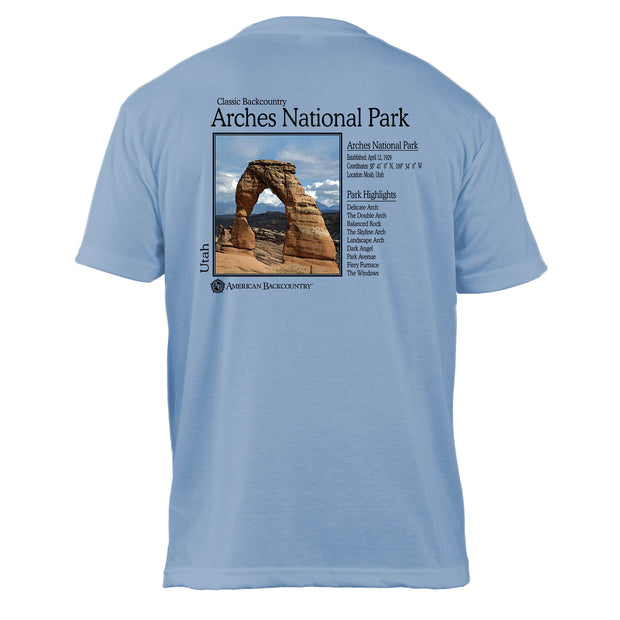 Arches National Park Classic Backcountry Basic Crew T-Shirt