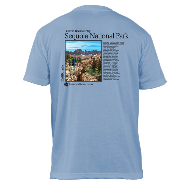 Sequoia National Park Classic Backcountry Basic Crew T-Shirt