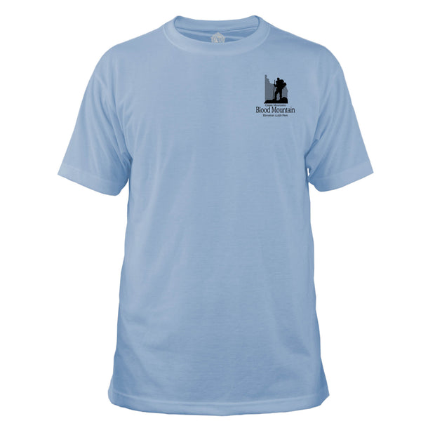 Blood Mountain Classic Mountain Basic Crew T-Shirt