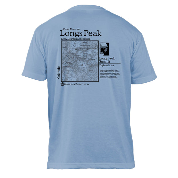 Longs Peak Classic Mountain Basic Crew T-Shirt