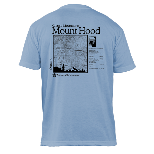Mount Hood Classic Mountain Basic Crew T-Shirt
