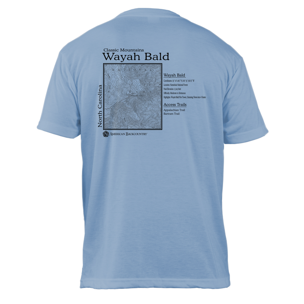 Wayah Bald Classic Mountain Basic Crew T-Shirt