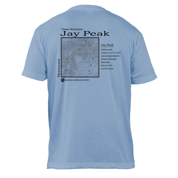 Jay Peak Classic Mountain Basic Crew T-Shirt