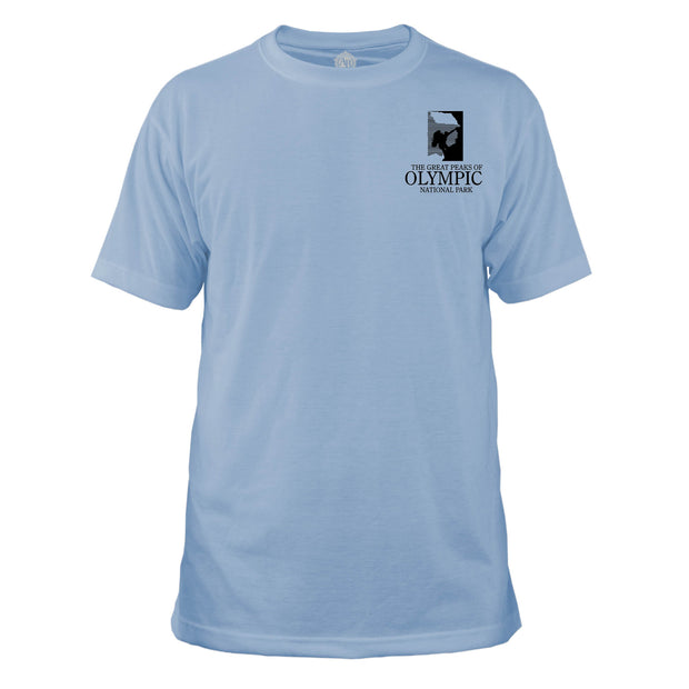 Olympic National Park Diamond Topo Basic Crew T-Shirt