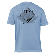 Utah Diamond Topo Basic Crew T-Shirt