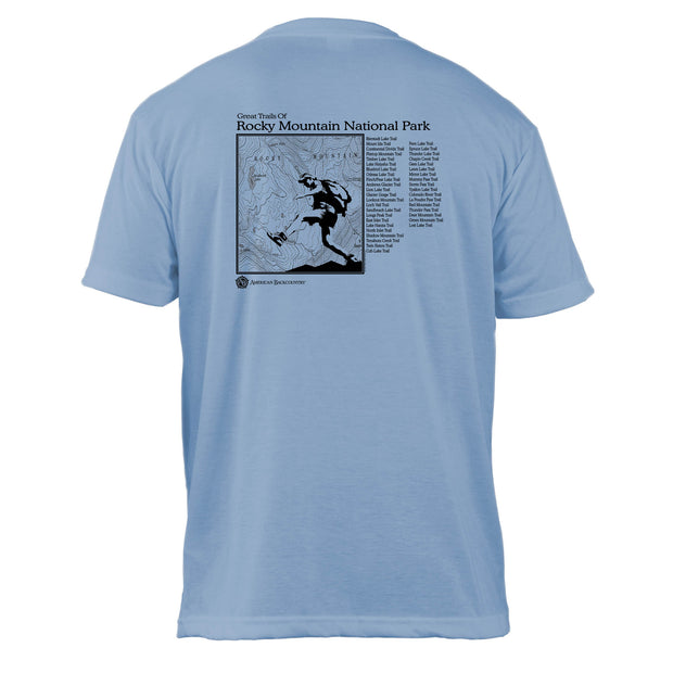 Rocky Mountain National Park Great Trails Basic Crew T-Shirt