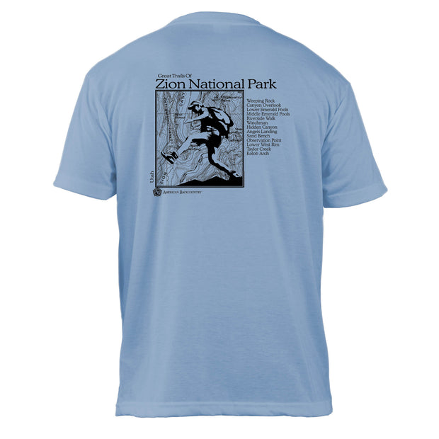 Zion National Park Great Trails Basic Crew T-Shirt