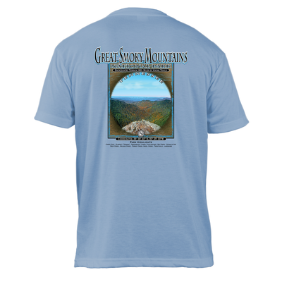 Great Smoky Mountains National Park Retro Interpretive Basic Crew T-Shirt