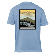 Smoky Mountain National Park Vintage Destinations Basic Crew T-Shirt