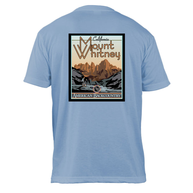 Mount Whitney Vintage Destinations Basic Crew T-Shirt