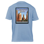 Cathedral Rocks Vintage Destinations Basic Crew T-Shirt