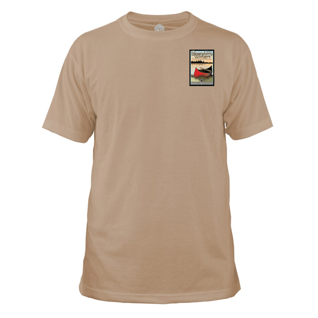 Boundary Waters Vintage Destinations Basic Crew T-Shirt