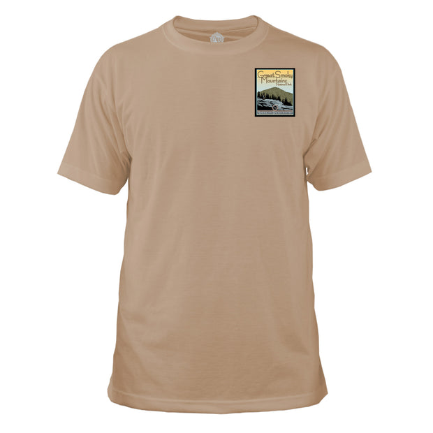 Smoky Mountain National Park Vintage Destinations Basic Crew T-Shirt