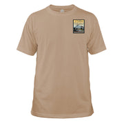 Mount Shasta Vintage Destinations Basic Crew T-Shirt