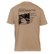 Glacier National Park Classic Backcountry Basic Crew T-Shirt