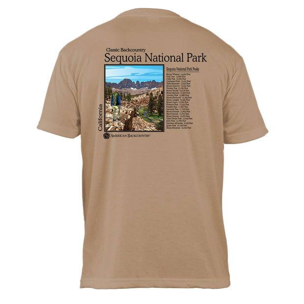 Sequoia National Park Classic Backcountry Basic Crew T-Shirt