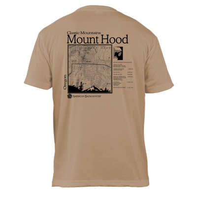 Mount Hood Classic Mountain Basic Crew T-Shirt