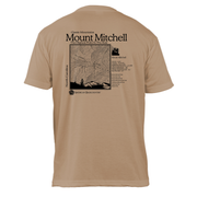 Mount Mitchell Classic Mountain Basic Crew T-Shirt