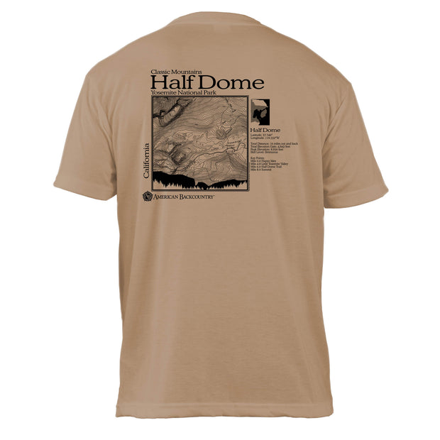 Half Dome Classic Mountain Basic Crew T-Shirt