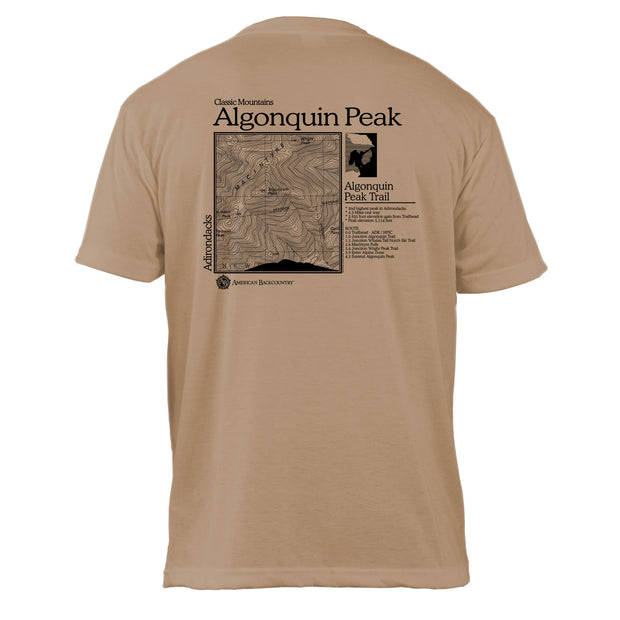 Algonquin Peak Classic Mountain Basic Crew T-Shirt