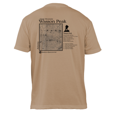 Wasson Peak Classic Mountain Basic Crew T-Shirt