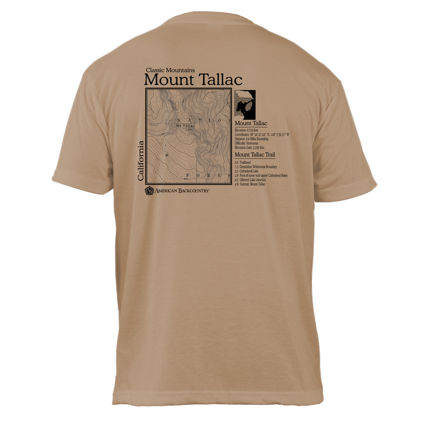 Mount Tallac Classic Mountain Basic Crew T-Shirt