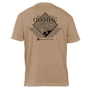 Olympic National Park Diamond Topo Basic Crew T-Shirt