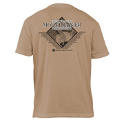 Mount Rainier Trails Diamond Topo Basic Crew T-Shirt